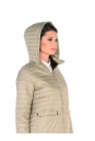 Куртка женская из текстиля с капюшоном 1000129-5